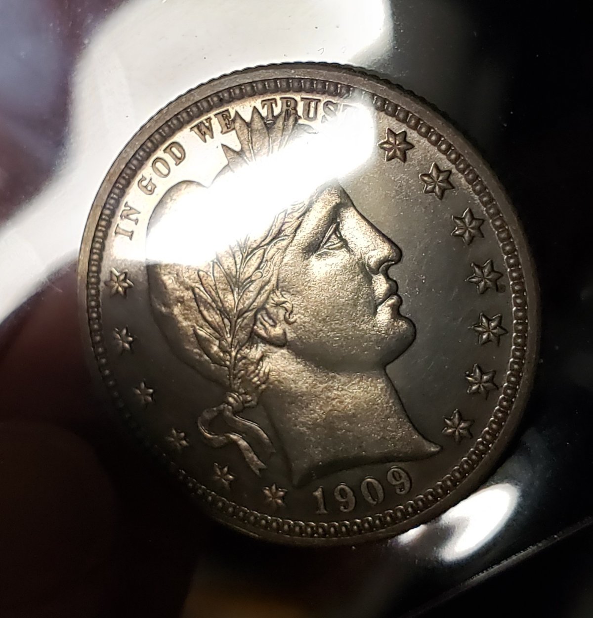 1909-Barber-Quarter,-For-Grading