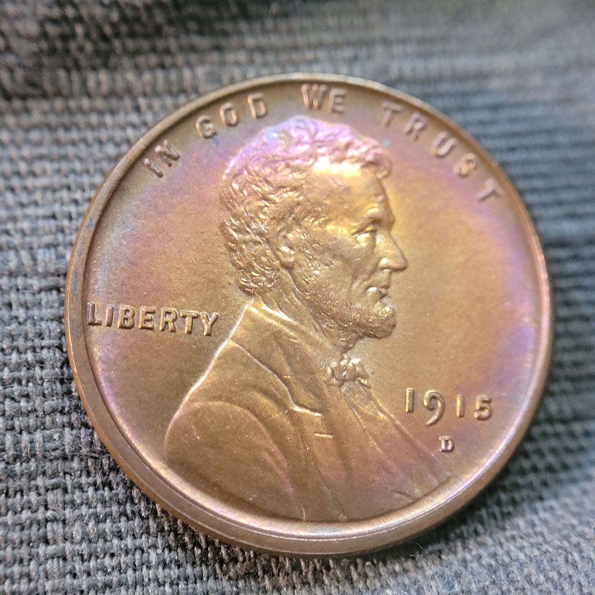 1915-D-Lincoln-Wheat-Cent,-For-Grading