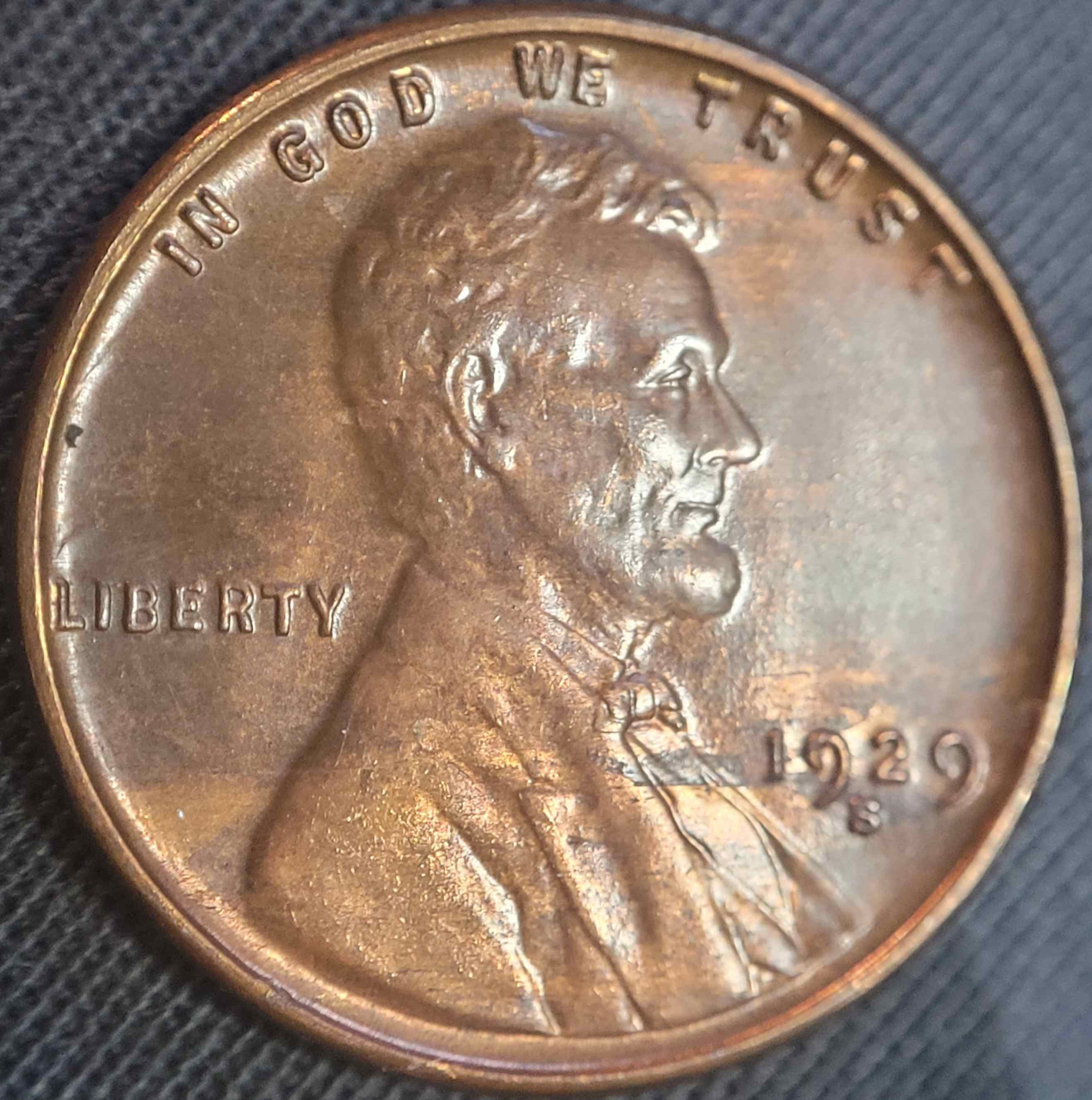 1929-S-Lincoln-Cent,-For-Grading