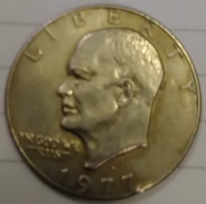 1977-Dwight-D.-Eisenhower-Silver-Dollar