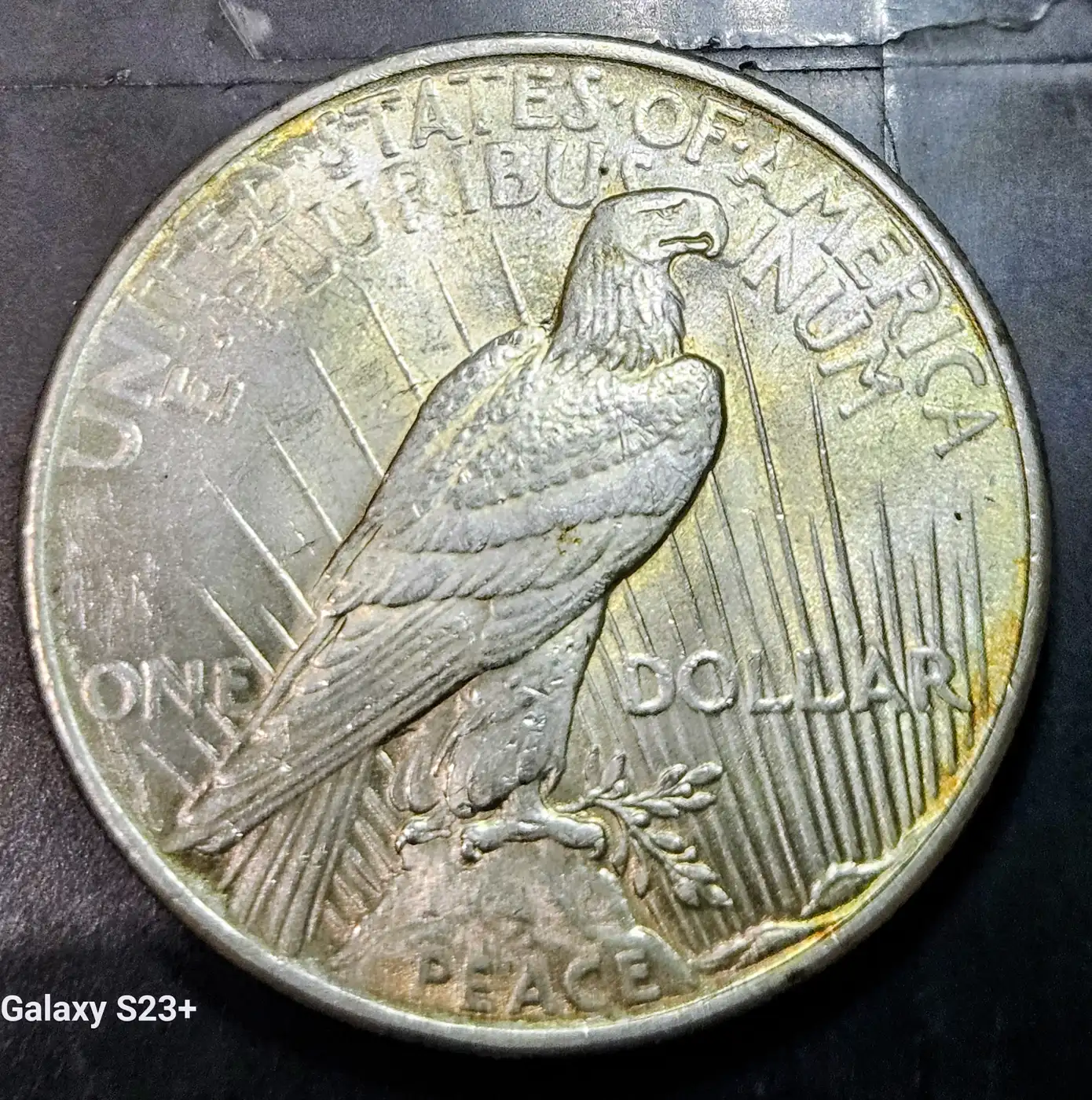 1925-P-Peace-With--Speared-Eagle-And-Die-Cracks-On-Reverse--Obverse-Has-Errors-Too.