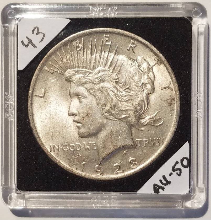 #-43-Of-My-Silver-Dollar-Collection-For--Grading-1923-P-Peace