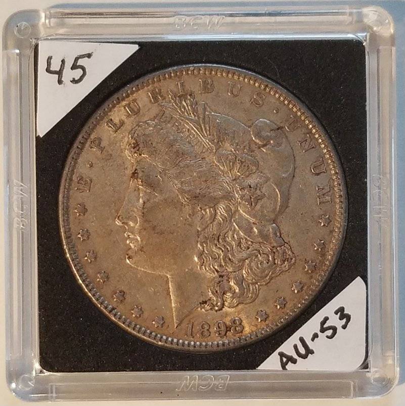 #-45-Of-My-Silver-Dollar-Collection-For--Grading-1898-P-Morgan