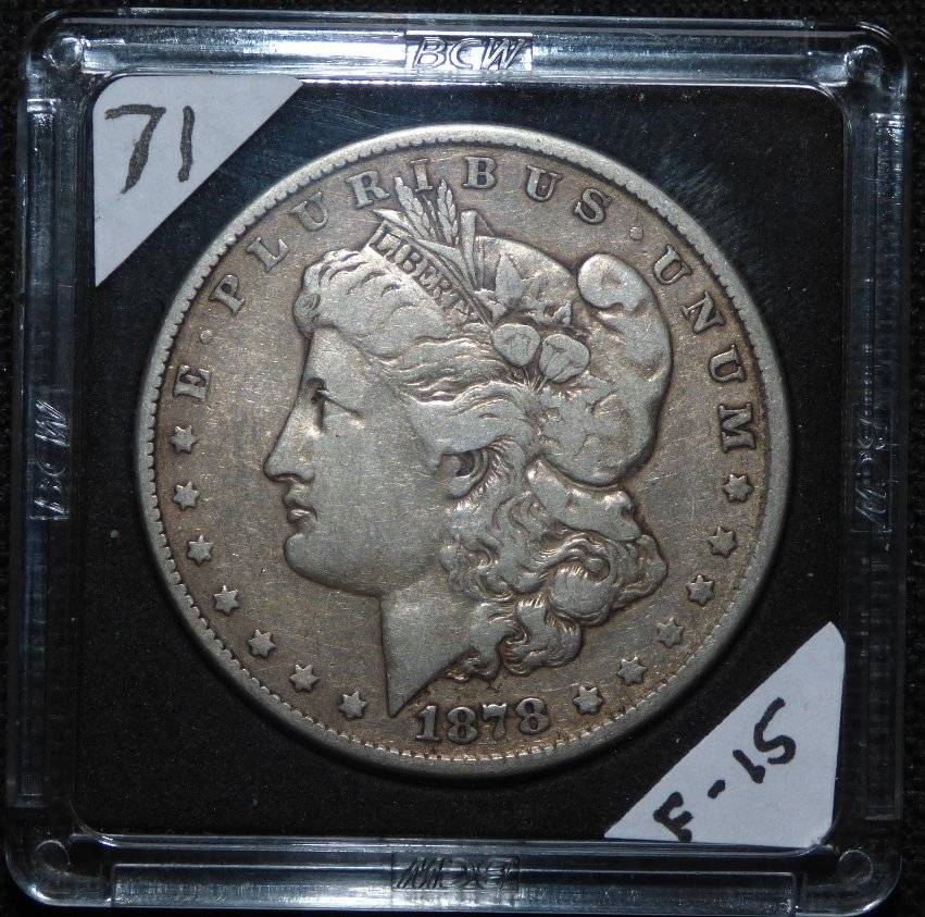 #-71-Of-My-Silver-Dollars-For-Grading-1878--P-Morgan-8TF