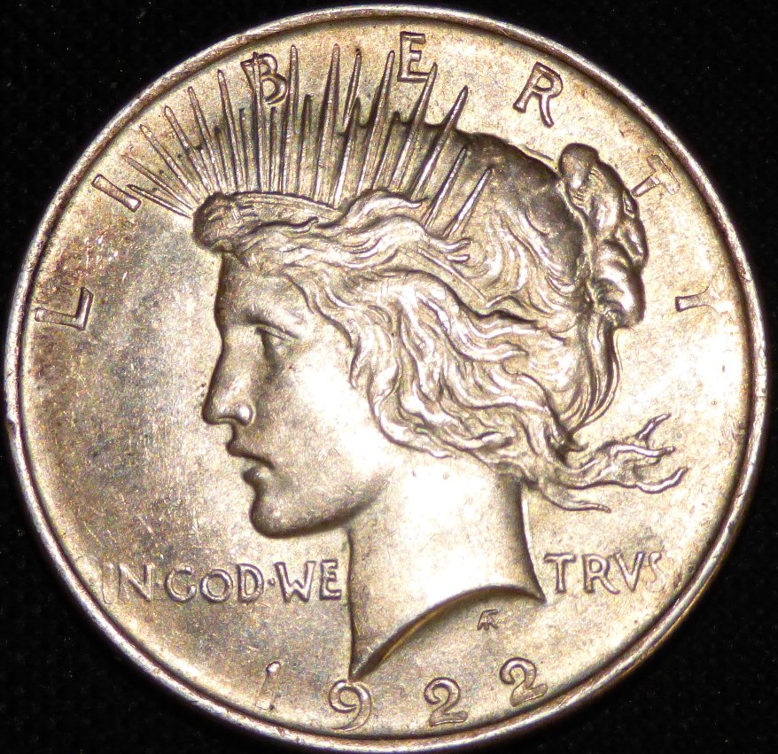 1922-P-Peace-Dollar-.-Almost-Looks-High-Relief-.-Opinions?-.-#274