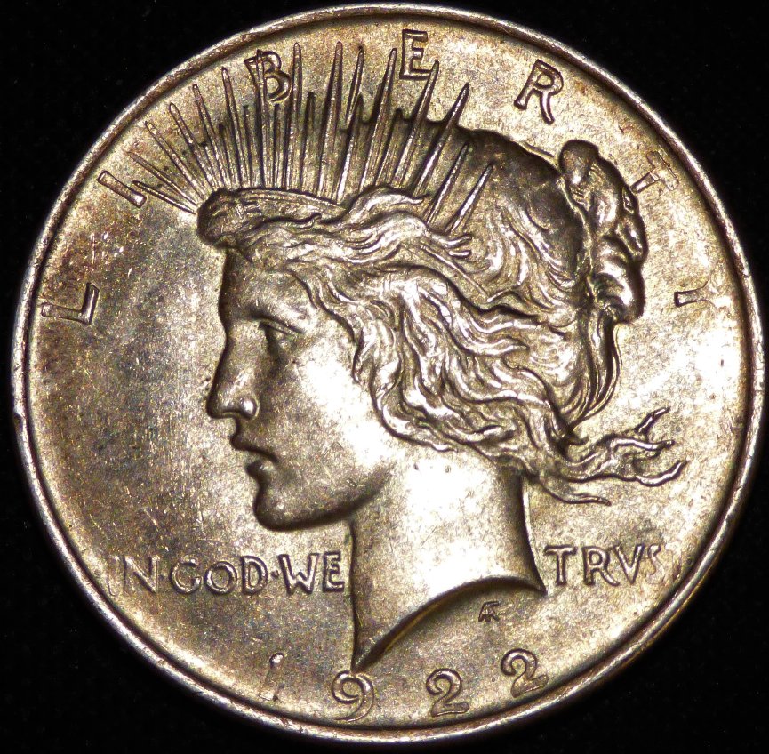 1922-P-Peace-Dollar-.-Almost-Looks-High-Relief-.-Opinions?-.-#274