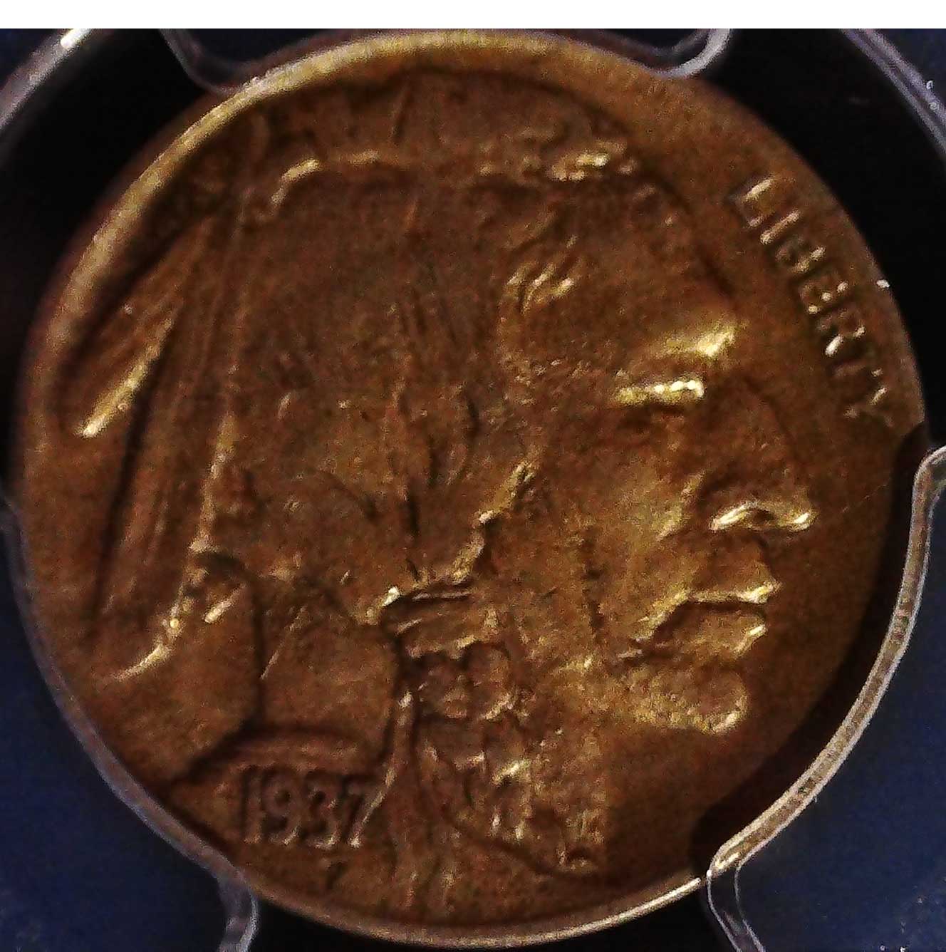 1937-D-3-Legged-Buffalo-Nickel-For-Grade