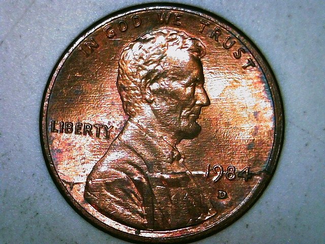 1984-D-Lincoln-Cent---Die-Crack-Or-Damage?