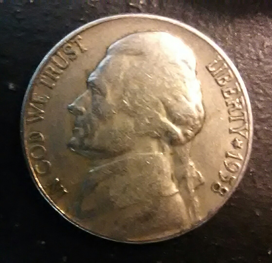 1958-US-Nickel-Possible-Die-Crack-On-The-Reverse