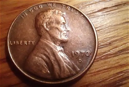1970-Denver-Mint-Penny-Small-Date-Missing-The-FG-On-The-Obverse-Side.