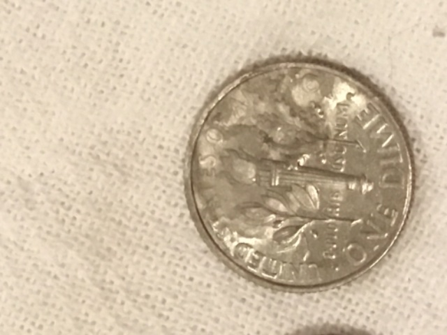 2009-D-Roosevelt-Dime-Clad,-Thickness,-Gouge-Lines