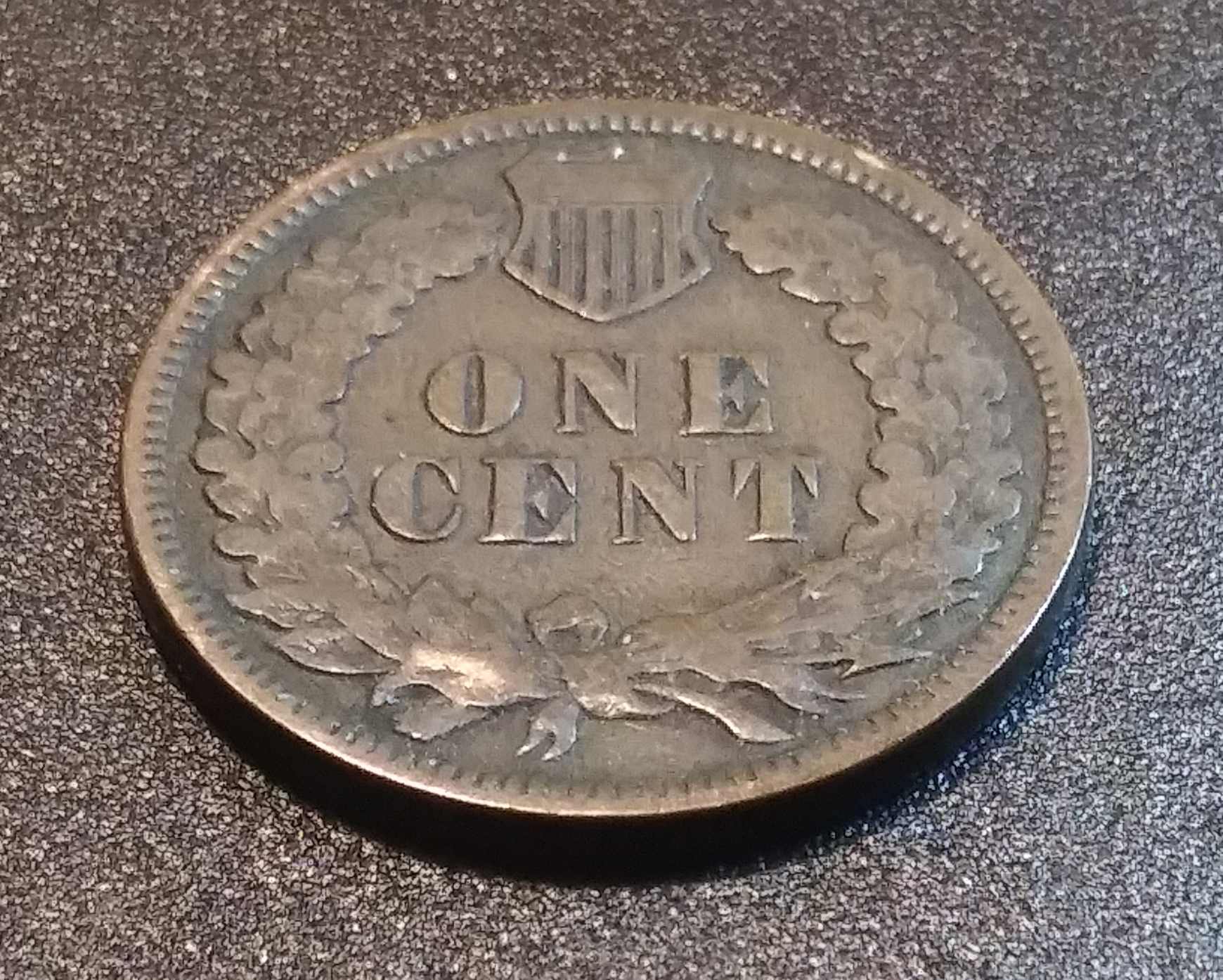 1909-Indian-Head-Cent�appears-To-Have-An-S-Mint-Mark-Sometimes
