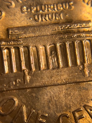 1972-D-Lincoln-Cent,-Memorial-Is-Crooked-Or-Risen--Or-Flattened-Not-Sure-At-All
