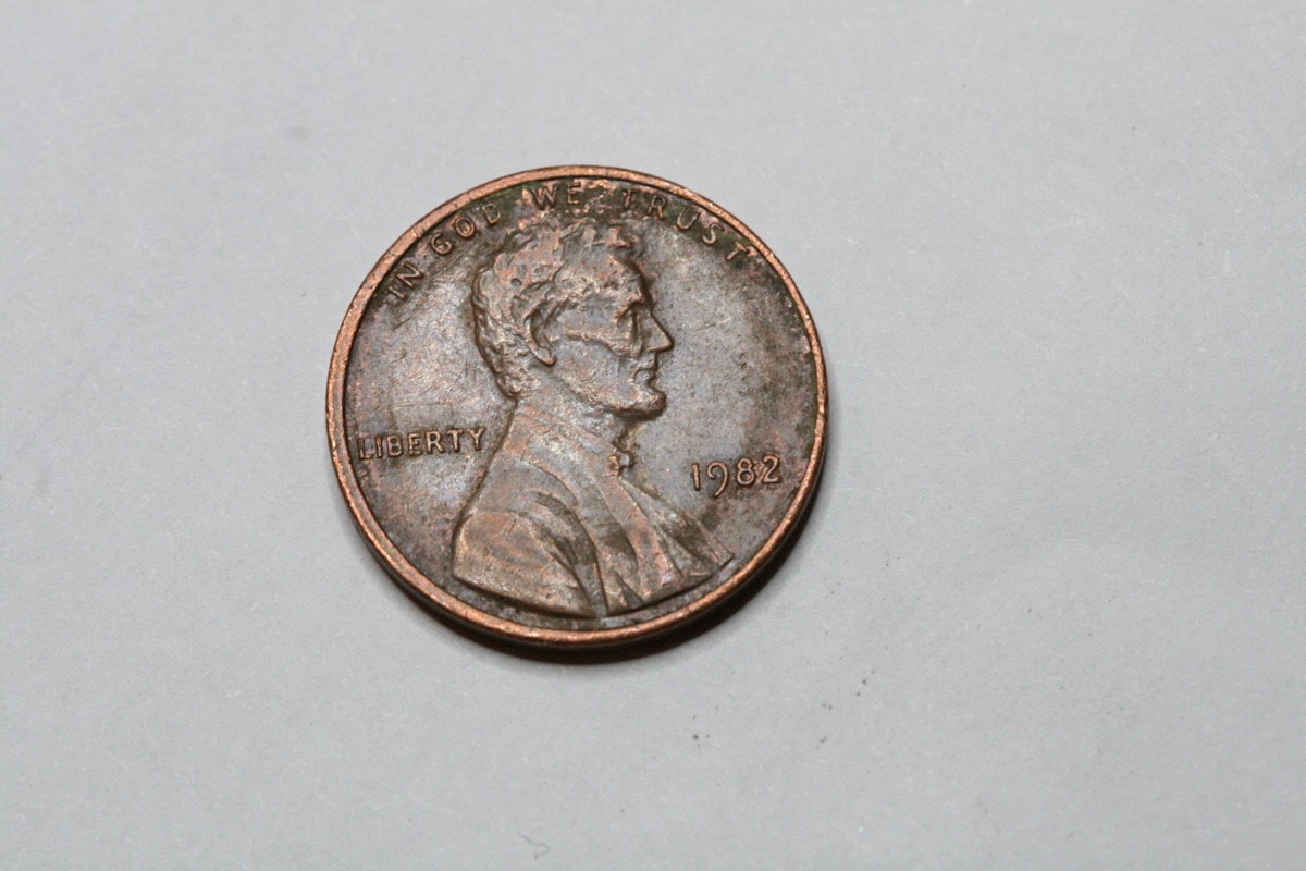 1982-Small-Date-Penny-3.1-Grams