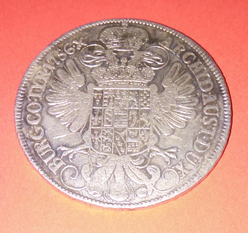 Thaler-Maria-Theresia-1756,-Weigh-Is-Only-25.33-Grams
