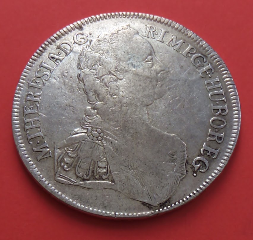Thaler-Maria-Theresia-1756,-Weigh-Is-Only-25.33-Grams
