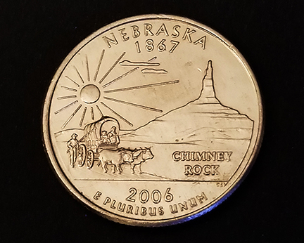 Ugh!-Here-Is-A-2006-P-Nebraska-Quarter-That-Looks-Silver-But...