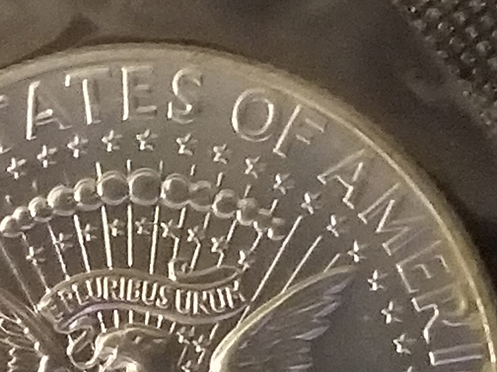 1964-SMS-Sealed-JFK-Half-Dollar-No-Accented-Hair,-No-Serif,-But...