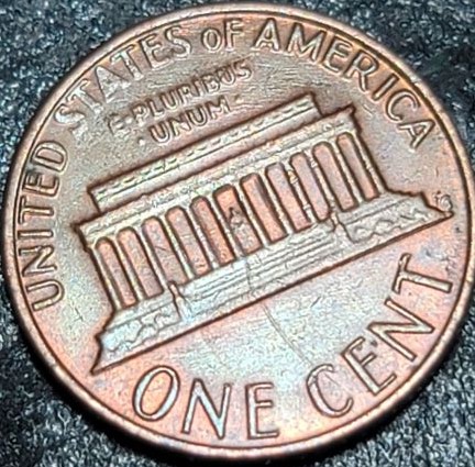 1982-Copper-Penny,-Rim-Error-And-Doubling