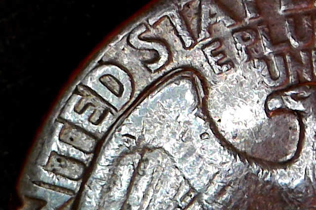 1974-Washington-Quarter-With-Triple-Marks-On-Rv