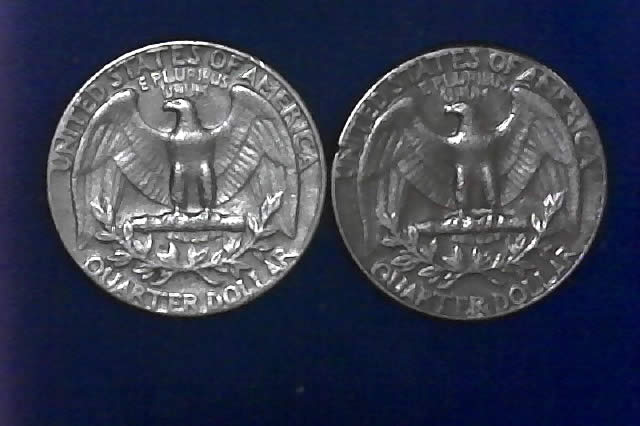 1974-Washington-Quarter-With-Triple-Marks-On-Rv