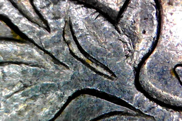 1994-P-With-Multiple-MD-And-Vlsds-On-Obverse,-Very-Little-MD-On-Reverse
