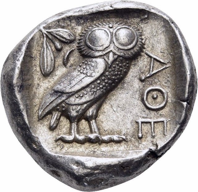 Owl-Tetradrachm-Coins