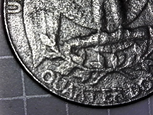 1991-D-Quarter-Damage-Or-Strike-Through-Grease,-Thanks-To-Who-Might-Know.
