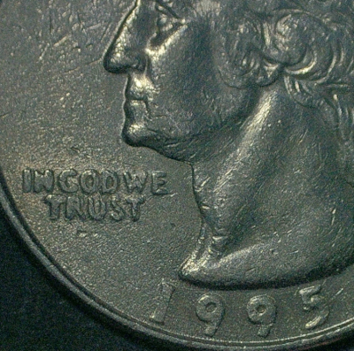 1995-P-Quarter-Dollar--Die-Crack-Reverse,-Die-Chip-On-Date-With-Possible-DDO?