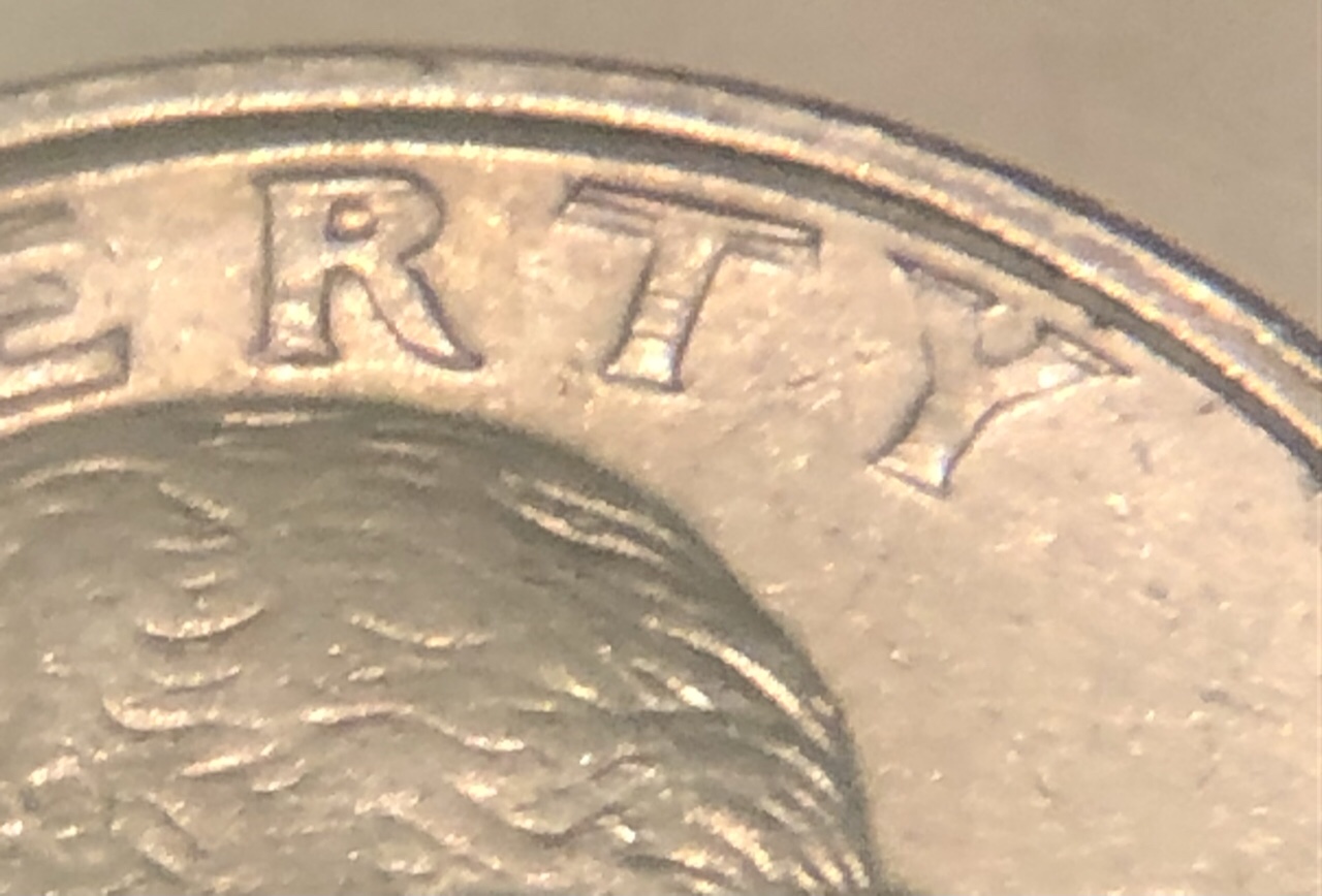 1989-Washington-Quarter-Ejection-Doubling-And-Partially-Grease-Filled-Die