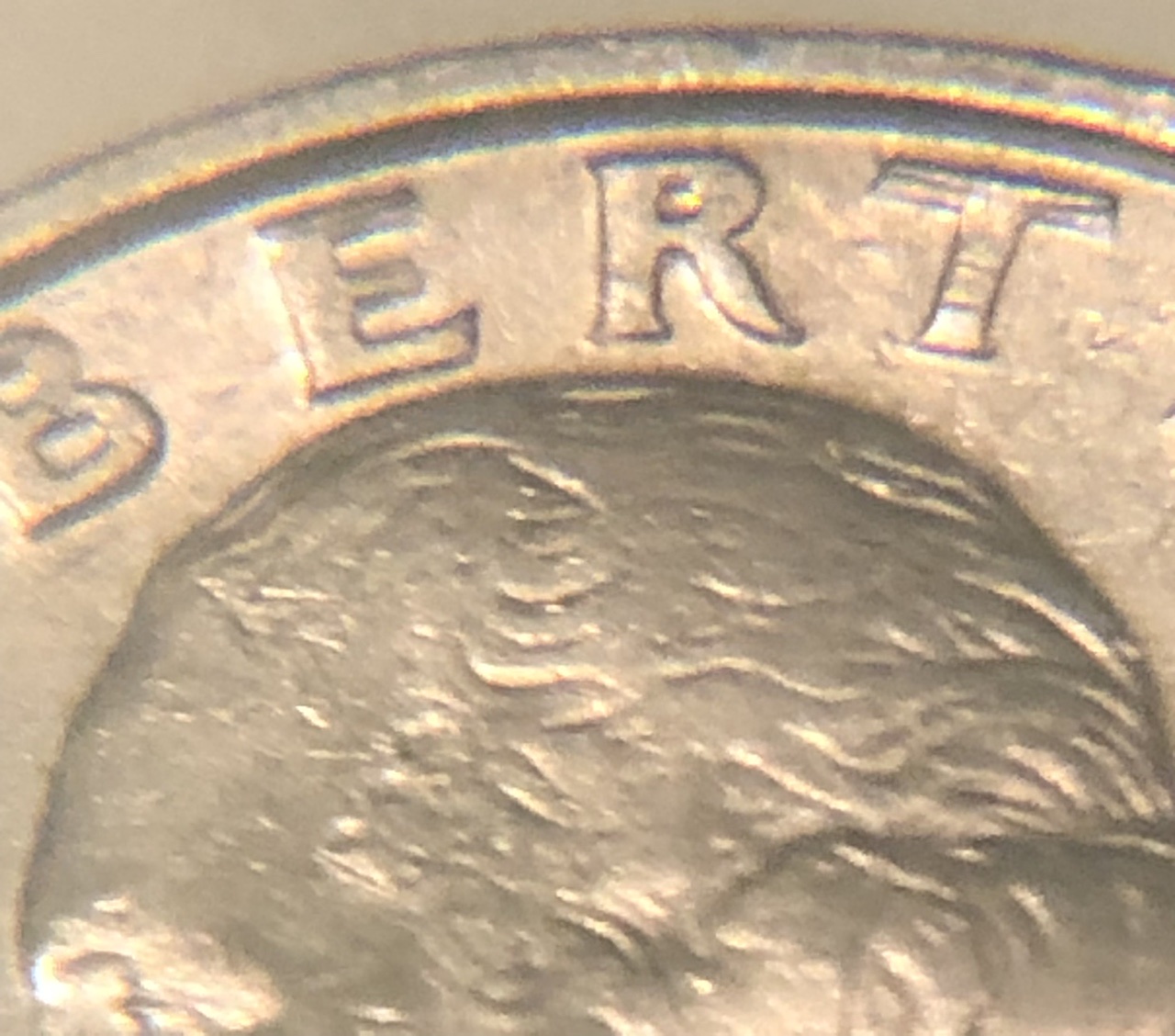 1989-Washington-Quarter-Ejection-Doubling-And-Partially-Grease-Filled-Die