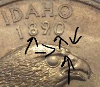 2007-Idaho-State-Quarter-With-Die-Chips-&-Breaks