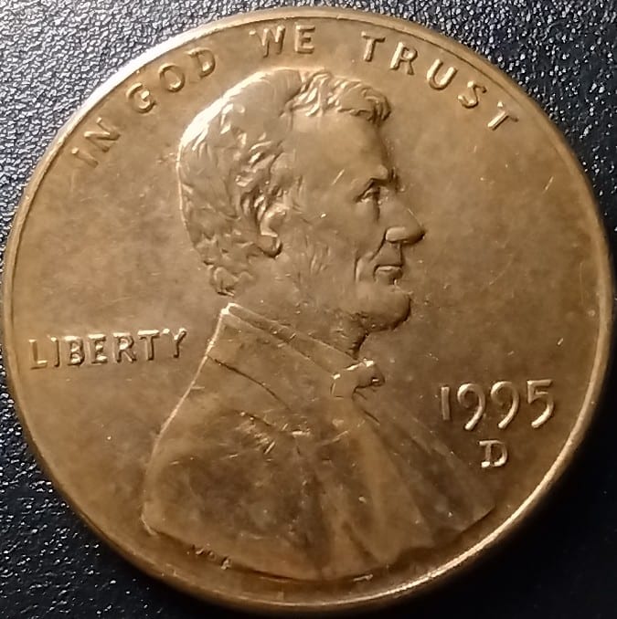 1995-D-Penny-With-Extra-Lincolns-On-Reverse?