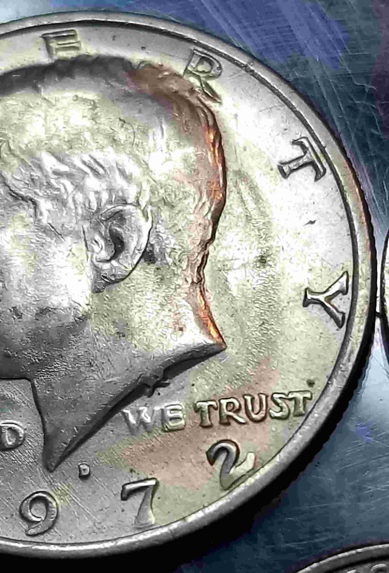 1972-D-Kennedy-Half-Dollar--Wavy~errors?-Mardigras-Eye-Design.