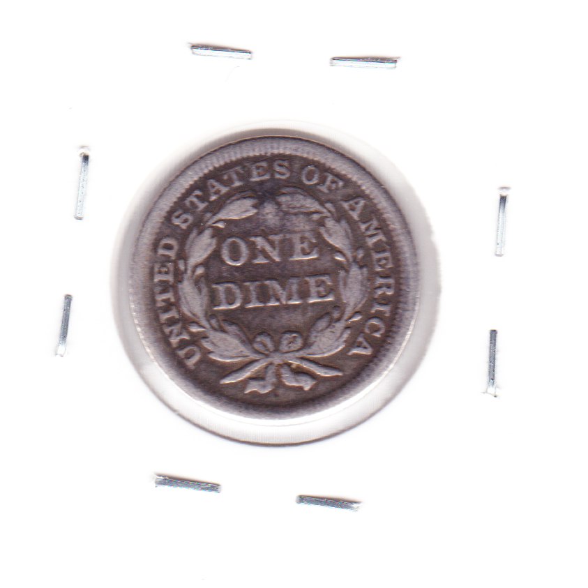 1856-Seated-Liberty-Dime-With-Counterstamp