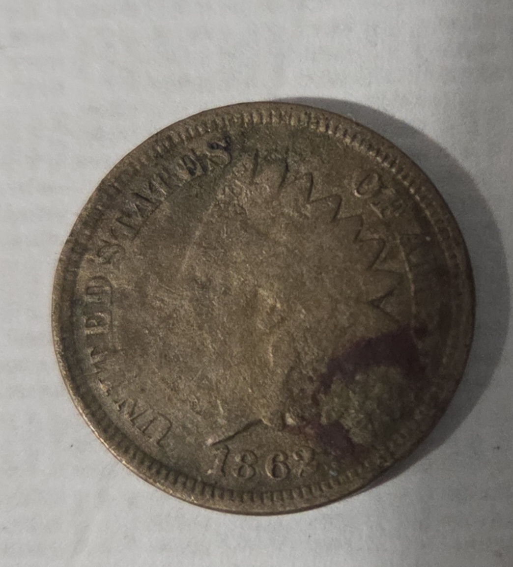 1862-IHC-One-Cent-With-Rear-Stamped-With-Ep