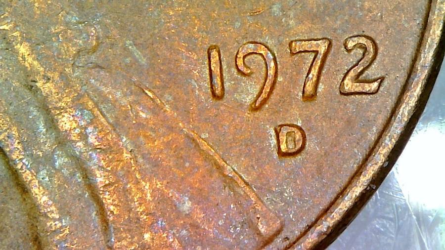 Beat-Up-1972-D-Penny-With-Lots-Of-Errors.-Need-Help-With-Error-Verification