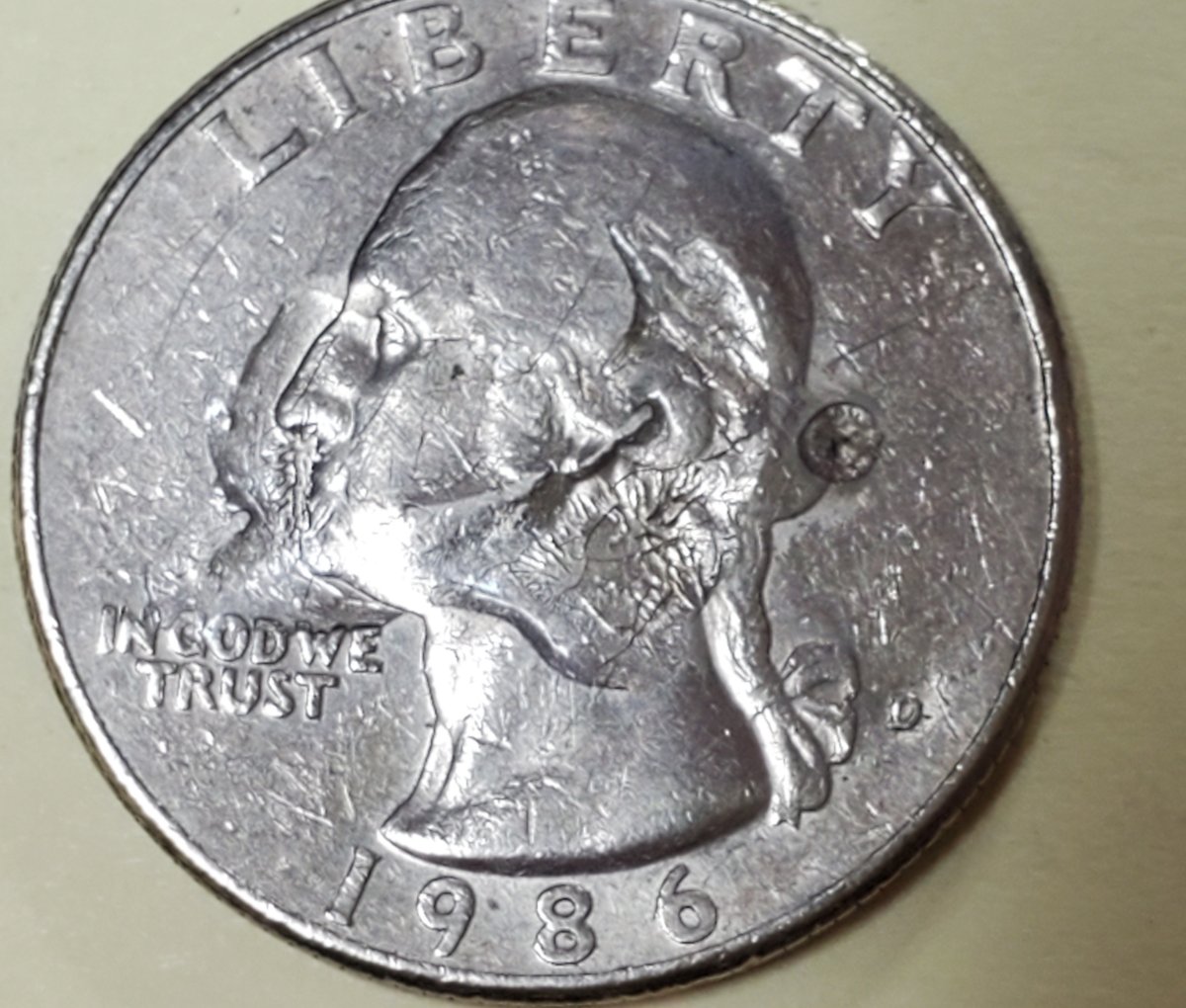 1986-D-Quarter,-Lamination-Error?