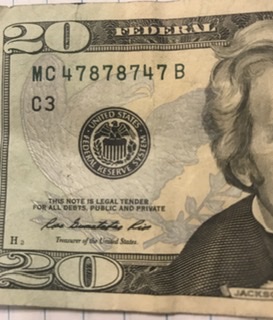 20.00-Bill-Serial-No.-Rated-97%-Cool.
