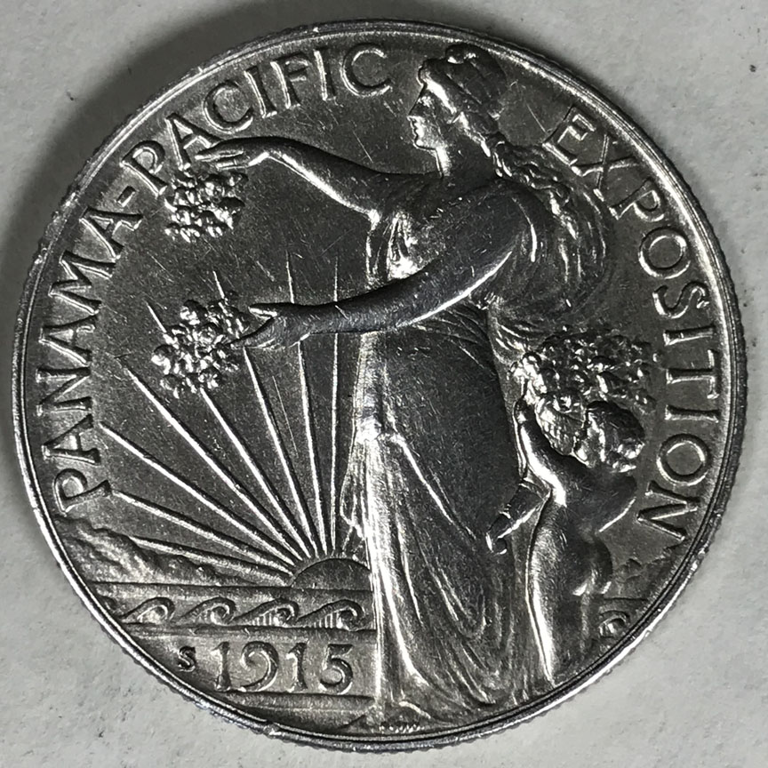 Grading-1915-S-Panamal-Pacific-Commemorative-Half-Dollar