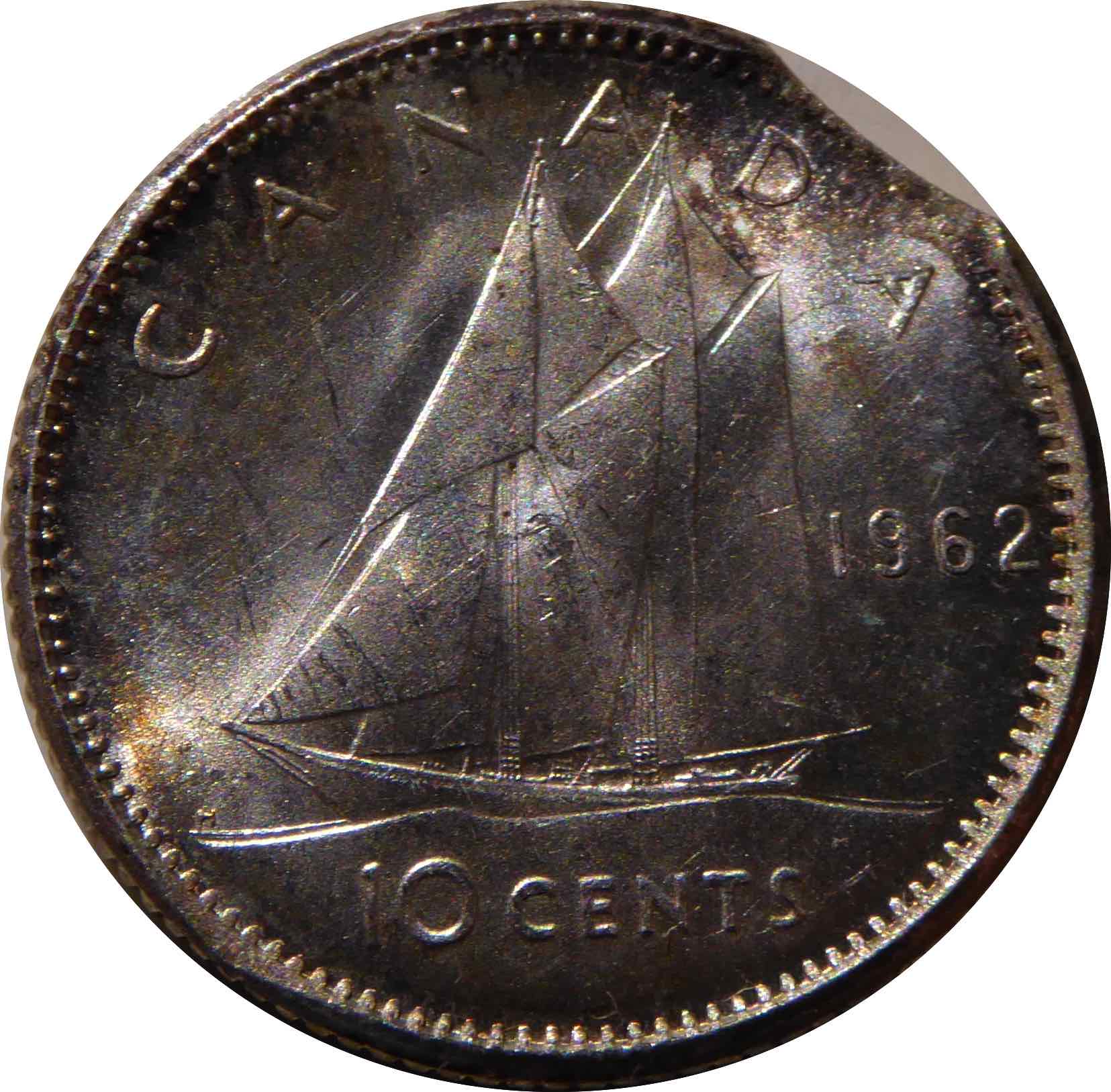 1962-Dime-Clipped-Planchet
