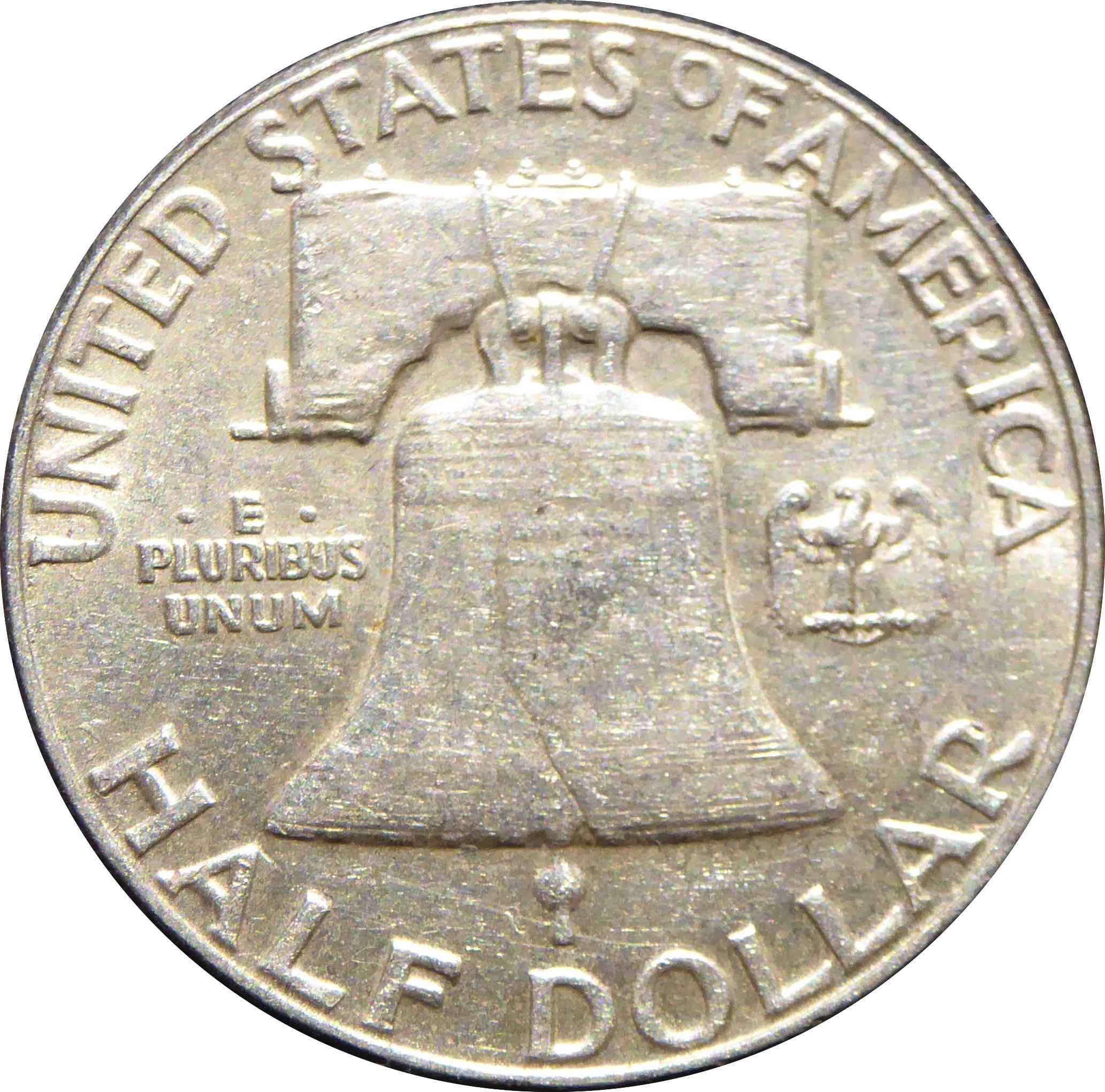 Large-Planchet-Flaw-On-Franklin-Half-1963