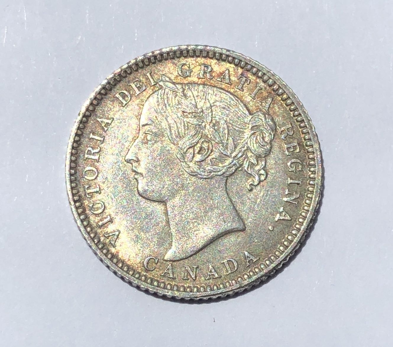 1882-H-10-Cent-For-Grading!