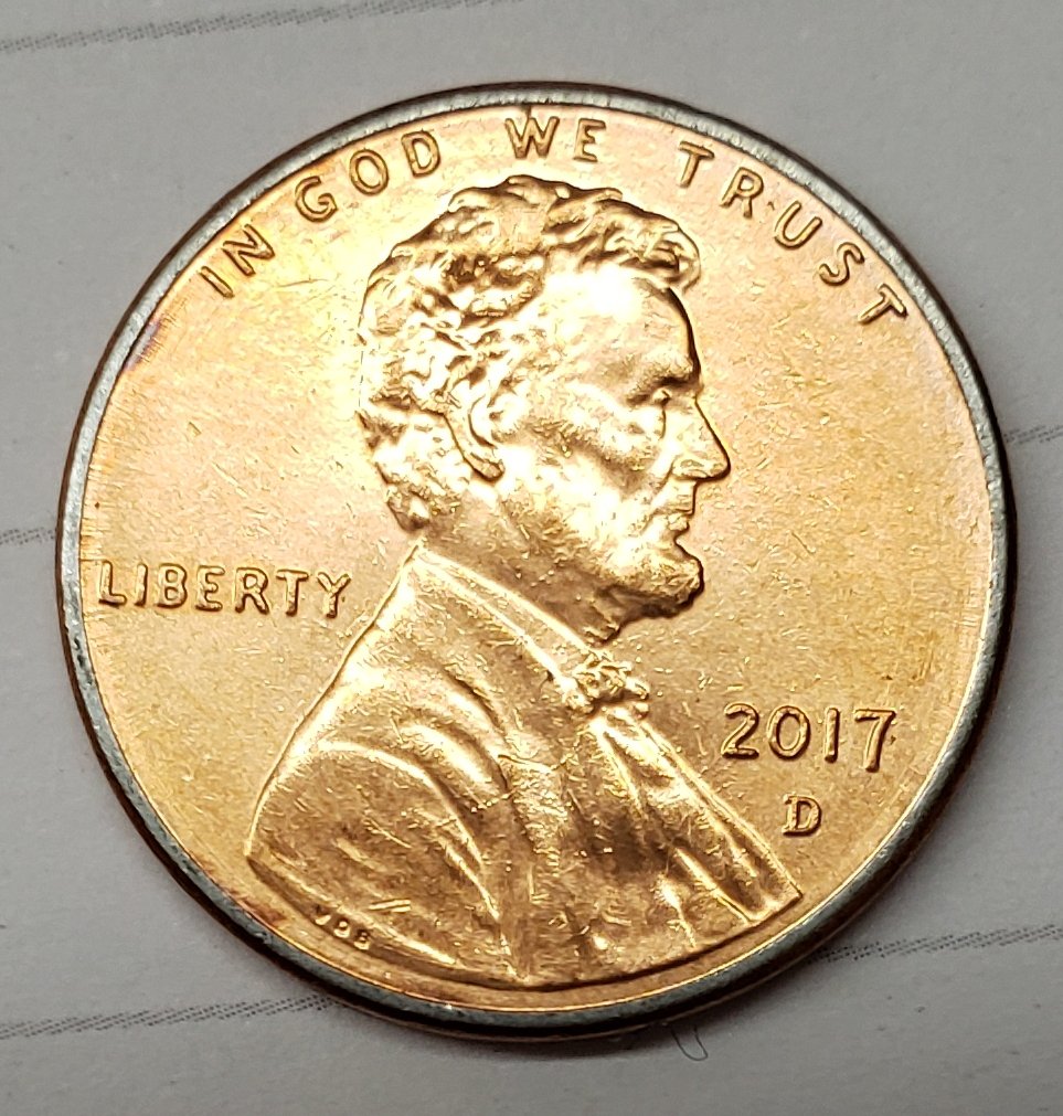 2017-Gold-And-Silver-Penny?--Silver-Edge-And-Spots-Gold-Color