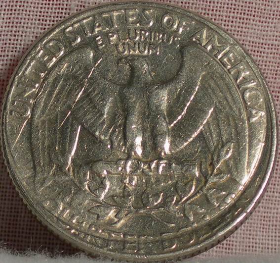 Eagle-On-Washington's-Face-1984-Quarter