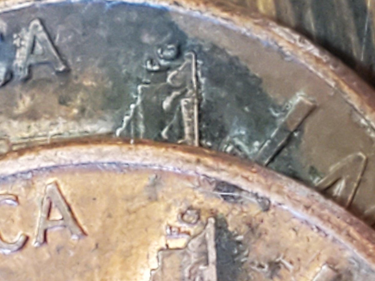 2-1992-Lincoln-Cents,-Curious-On-The-FG-On-The-Back