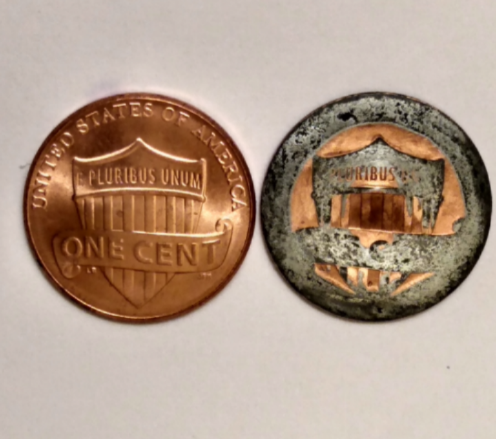 2019-D-Penny-,-How-Does-A-Coin-Get-In-This-Shape?-I've-Seen-People-Trying-To-Sell-As-Mint-Errors.