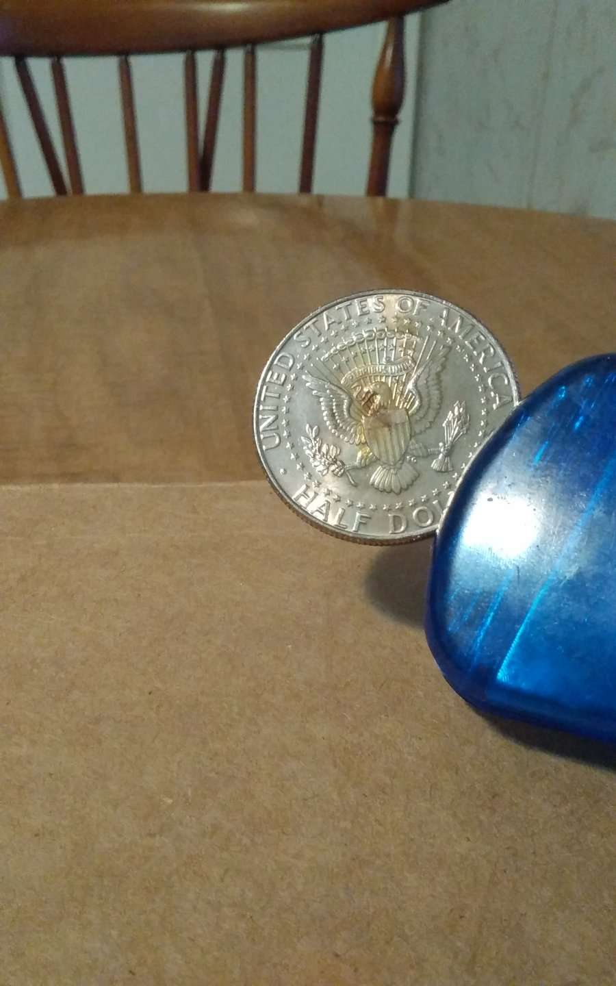 1992-D-Kennedy-Half-Dollar-Blue-Rainbow-Toner-Or-Grade