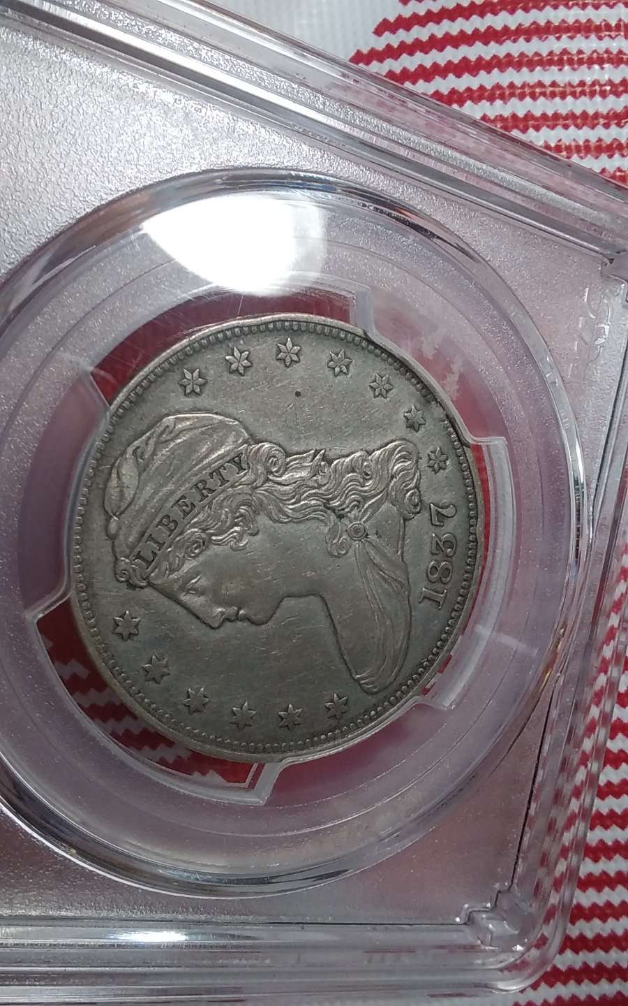 1837-50-Cents-Gr-13-Reeded-Edge-Half-EF-Details.