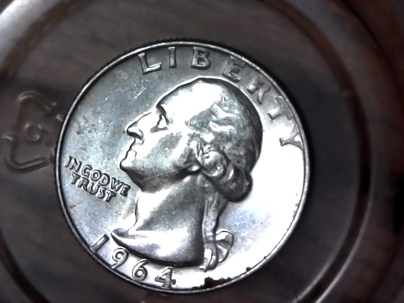 1964-Washington-Quarter-With-Die-Break-And-Double-Die-Each-Side.